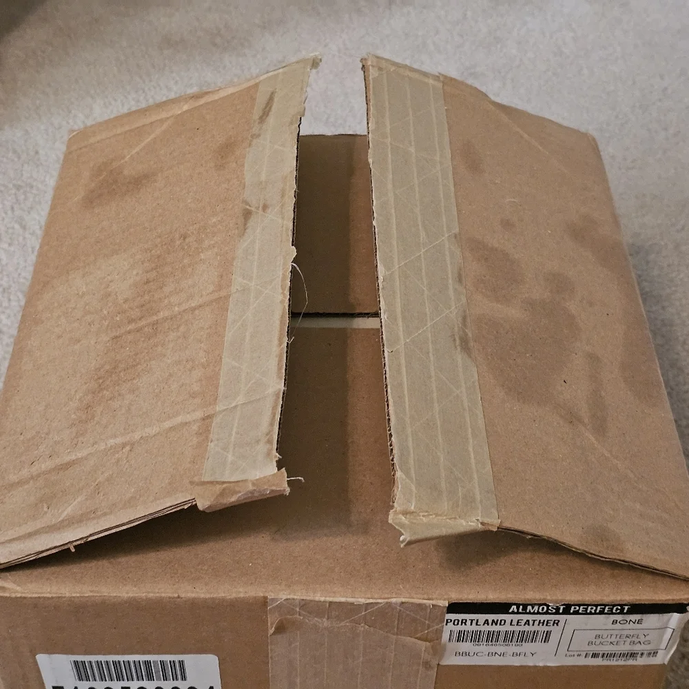 Portland Leather Goods Butterfly Bag In Bone - Picture 12 of 16